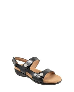 Trotters Romi Sandal - White