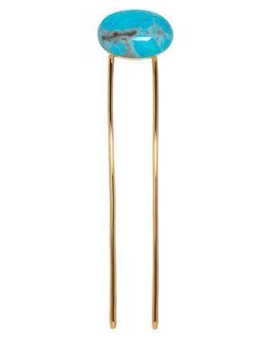 Jennifer Behr Meena Hair Pin - Blue