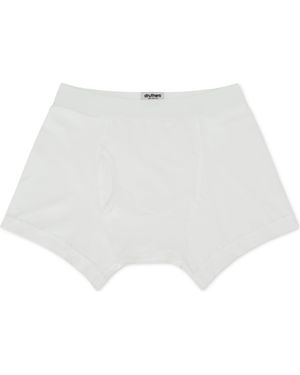 Druthers NYC Organic Cotton Boxer Briefs - White