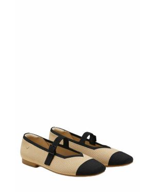VIVAIA Margot Mary-Jane Square-Toe Ballet Flats - Multicolor