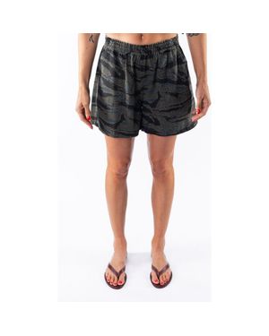 Ariko Gender Inclusive Camo Day Shorts - Gray