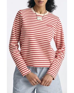 Brooklyn Industries Goji Long Sleeve T-Shirt - Red