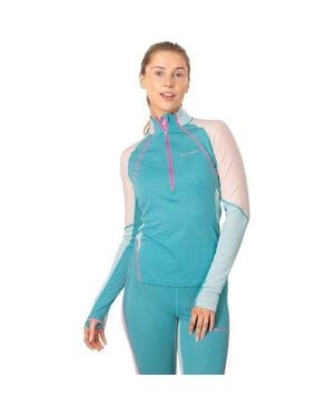 Kari Traa Alma 1/2-Zip Long-Sleeve Baselayer Shirt - Blue