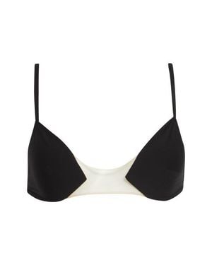 Rick Owens BIKINI TOP ブラック HALTER BIKINI TOP| RICK OWENS