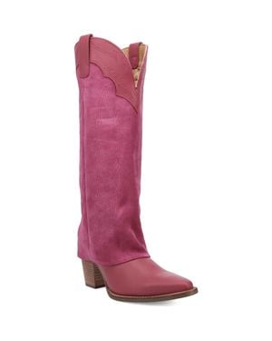 Dingo Wild Fire Western Boot - Pink