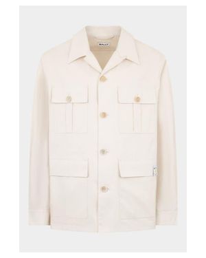 Bally Tennis Collection Saharan Jacket - Natural