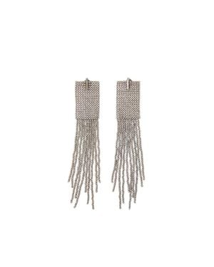 BRUNELLO CUCINELLI★シルバーメタルピアス レディース シルバージュエリー - Gemmae コレクション