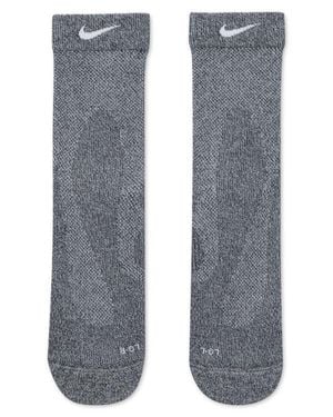 Nike Running Lightweight Micro Crew Socks - Gray