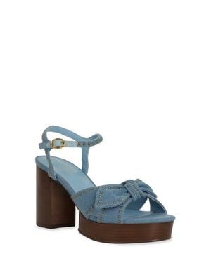 Shu Shop Etta Studded Platform Sandal - Blue