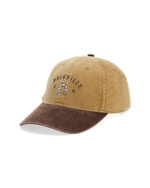 BP. Corduroy Baseball Cap - Natural