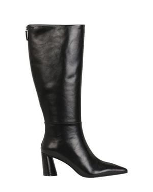 BOSS Gracey Chunky Heel Boot - Black