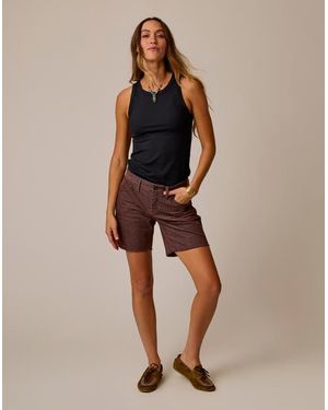 Carve Designs Oahu 6 Corduroy Short - Brown