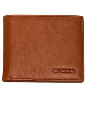 Breed Locke Bi Fold Wallet - Brown
