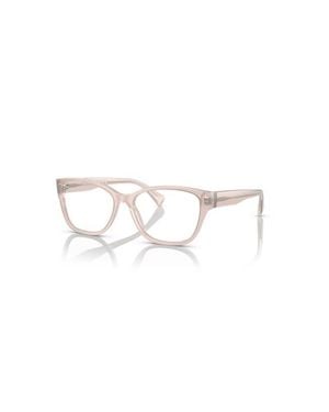 Ralph 55Mm Rectangle Optical Glasses - Pink