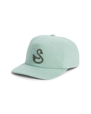 Swannies Iversen Corduroy Baseball Cap - Green