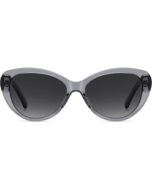 Kate Spade Josi 55Mm Cat Eye Sunglasses - Gray