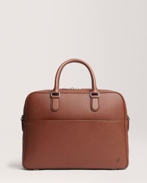 Carl Friedrik Dunloe Briefcase - Brown