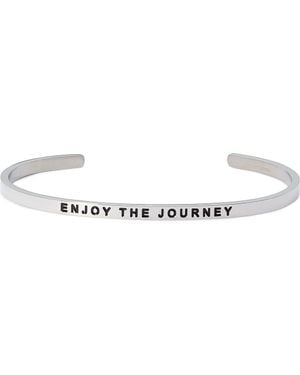 Mantraband Enjoy The Journey Bracelet - Metallic