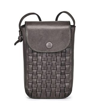 Old Trend Lantana Genuine Leather Structured Everyday Crossbody - Gray
