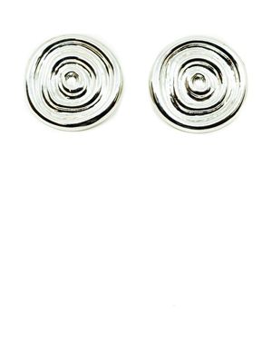 Fry Powers Sun Powers Saucer Earrings - Metallic
