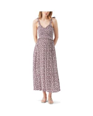 Ripe Maternity Dana Shirred Dress - Purple