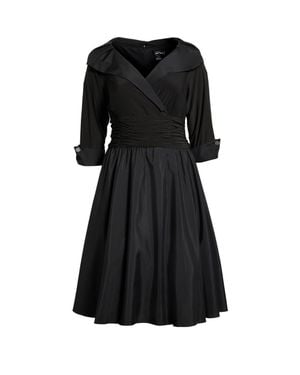 Jessica Howard Rhinestone Cuff Cocktail Dress - Black