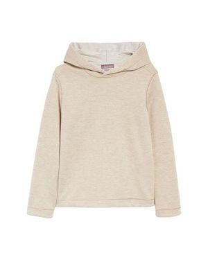 Johnston & Murphy Kids' Solid Reversible Hoodie - Natural