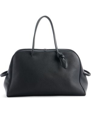 Jacquemus Le Turismo Leather Bowling Bag - Black