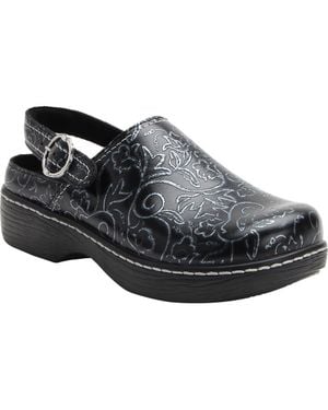 Alegria By Pg Lite Olie Slingback Clog - Black