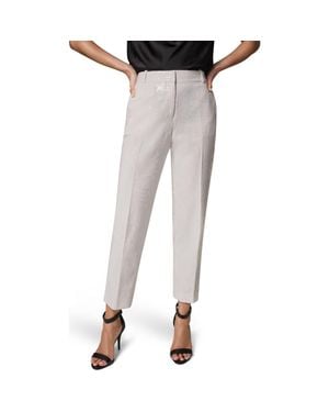 Donna Karan Sequin Slim Fit Pants - Gray