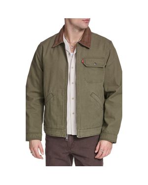 Levi's Lightweight Cotton Twill Utility Jacket - Green