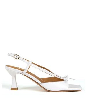Bobbies Orchampt Heeled Sandals - White