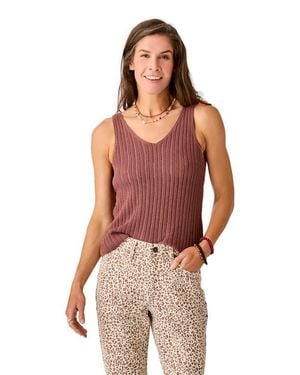 Carve Designs Micah Tank - Red