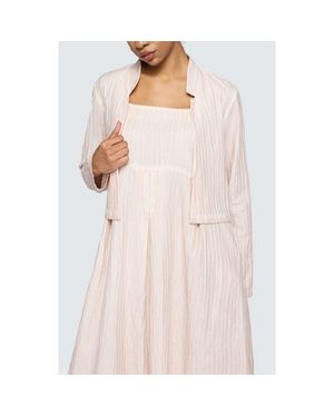 Luukaa Ivelle Garment-Dyed Bolero Jacket - Pink