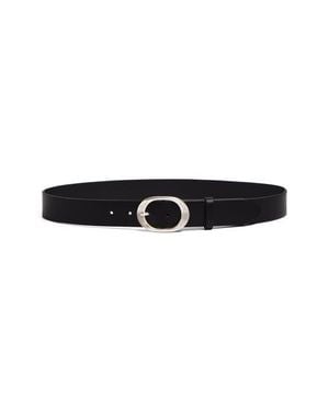 Rag & Bone Vera Leather Belt - Black