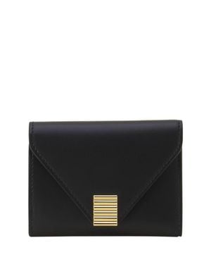 Lanvin Concerto Arpège Leather Wallet - Black