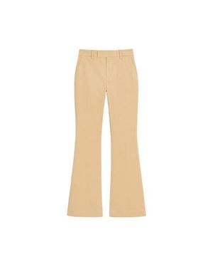 SAINT PERRY Flare Chinos Pants - Natural