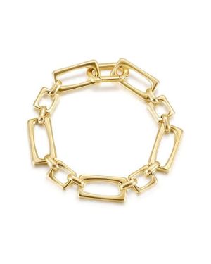 Jane Basch Mixed Link Chain Bracelet - Metallic