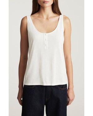 Mavi Henley Tank - White