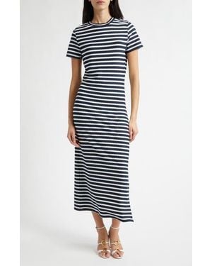 Ramy Brook Skye Stripe Maxi Dress - Blue