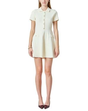 Endless Rose Fit & Flare Knit Minidress - Natural