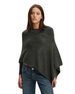 Cotton On Softest Luxe Poncho - Black