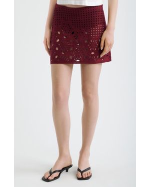 FRAME The Postcard Skirt - Red