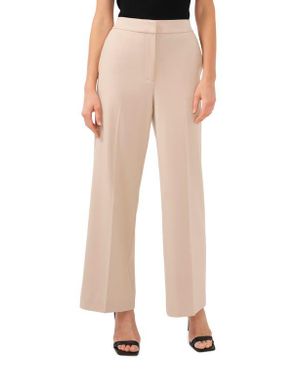 Halogen® Elastic Back Pants - Natural
