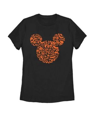 Mickey & Friends Halloween Silhouette T-Shirt - Black