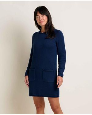 Toad & Co. Alpineglo Sweater Dress - Blue