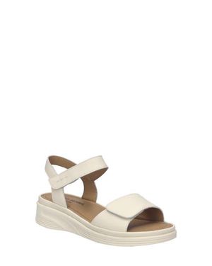 Josef Seibel Severan Ankle Strap Platform Wedge Sandal - Natural