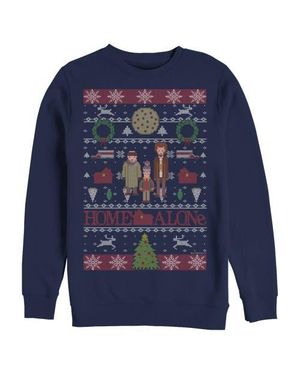 Home Alone Characters Ugly Sweater Sweatshirt - Blue