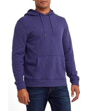 Threads For Thought Nico Stripe French Terry Hoodie - Blue