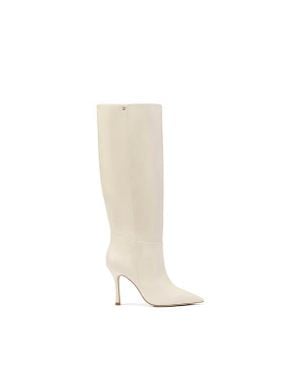 Larroude Kate Boot - White